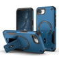 Armor Magsafe Holder PC Hybrid TPU Phone Case, For iPhone 17e / 16e, For iPhone 16 Pro Max, For iPhone 16 Pro, For iPhone 16 Plus