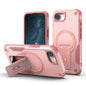 Armor Magsafe Holder PC Hybrid TPU Phone Case, For iPhone 17e / 16e, For iPhone 16 Pro Max, For iPhone 16 Pro, For iPhone 16 Plus