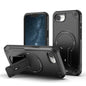 Armor Magsafe Holder PC Hybrid TPU Phone Case, For iPhone 17e / 16e, For iPhone 16 Pro Max, For iPhone 16 Pro, For iPhone 16 Plus