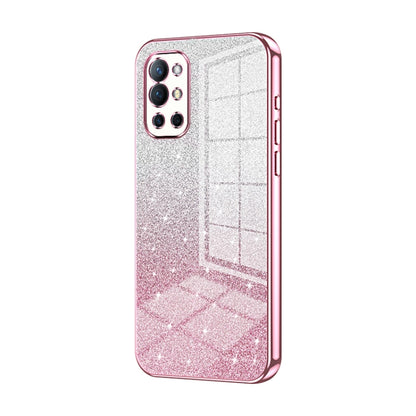 Gradient Glitter Powder Electroplated Phone Case, For OnePlus Nord N20 5G, For OnePlus 9R, For OnePlus 9 Pro