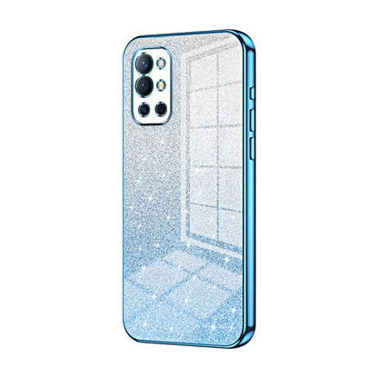 Gradient Glitter Powder Electroplated Phone Case, For OnePlus Nord N20 5G, For OnePlus 9R, For OnePlus 9 Pro