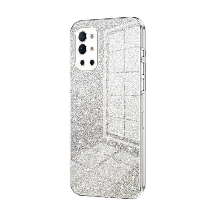 Gradient Glitter Powder Electroplated Phone Case, For OnePlus Nord N20 5G, For OnePlus 9R, For OnePlus 9 Pro