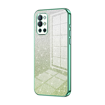 Gradient Glitter Powder Electroplated Phone Case, For OnePlus Nord N20 5G, For OnePlus 9R, For OnePlus 9 Pro