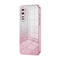Gradient Glitter Powder Electroplated Phone Case, For OnePlus 9, For OnePlus 8T, For OnePlus Nord