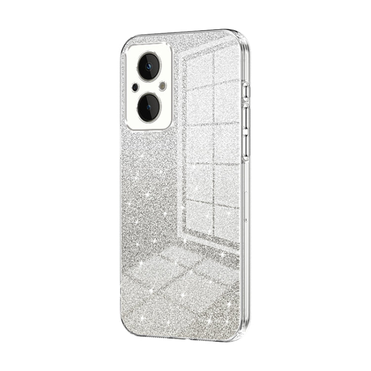 Gradient Glitter Powder Electroplated Phone Case, For OnePlus Nord N20 5G, For OnePlus 9R, For OnePlus 9 Pro