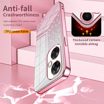 Gradient Glitter Powder Electroplated Phone Case