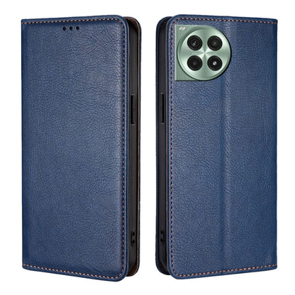 Gloss Oil Solid Color Magnetic Leather Phone Case