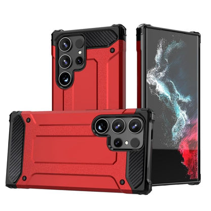 Magic Armor TPU Hybrid PC Phone Case, For Samsung Galaxy S25 5G, For Samsung Galaxy S25+ 5G, For Samsung Galaxy S25 Ultra 5G