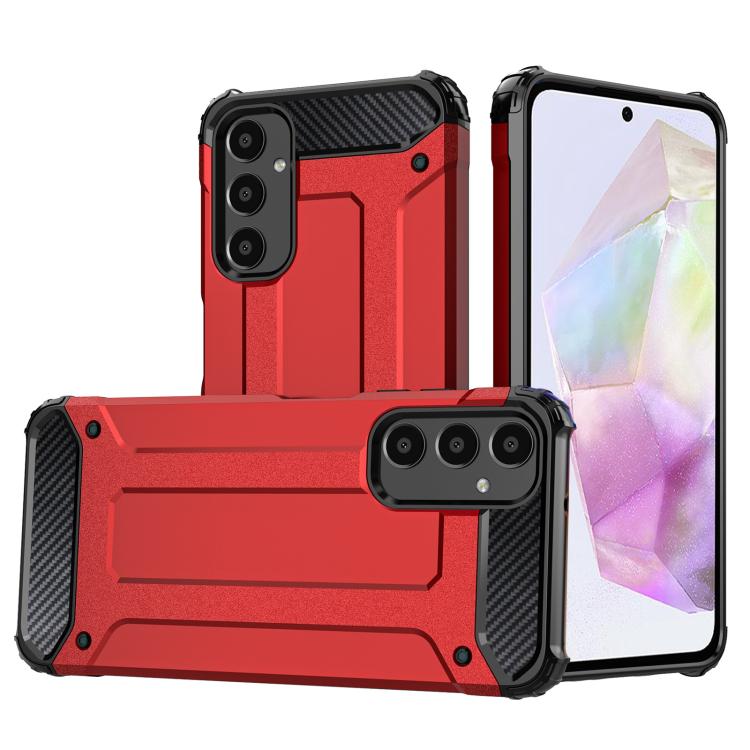 Magic Armor TPU Hybrid PC Phone Case, For Samsung Galaxy S24 FE 5G, For Samsung Galaxy S24 Ultra 5G, For Samsung Galaxy S24+ 5G