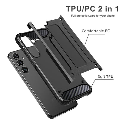 Magic Armor TPU Hybrid PC Phone Case, For Samsung Galaxy S24 FE 5G, For Samsung Galaxy S24 Ultra 5G, For Samsung Galaxy S24+ 5G