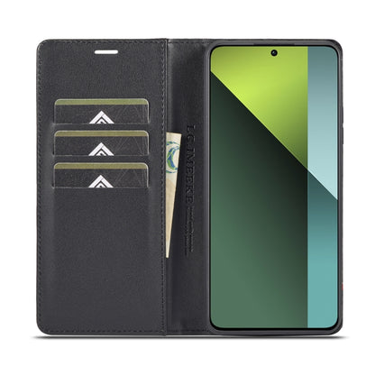 LC.IMEEKE Carbon Fiber Texture Flip Leather Phone Case, For Xiaomi Redmi Note 13 Pro 4G, For Xiaomi Redmi Note 13 4G, For Xiaomi Redmi 13C / Poco C65, For Xiaomi Poco X6 Pro 5G, For Xiaomi Redmi Note 13 5G, For Xiaomi Redmi Note 13 Pro 5G��������������...