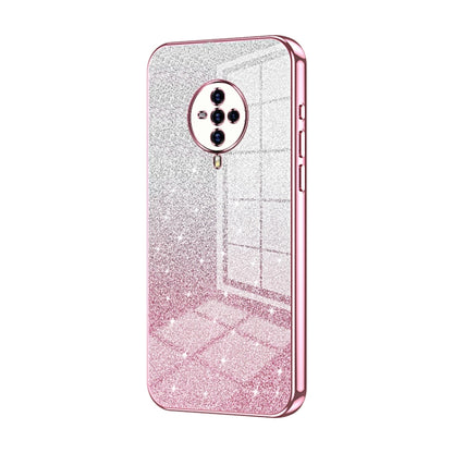 Gradient Glitter Powder Electroplated Phone Case