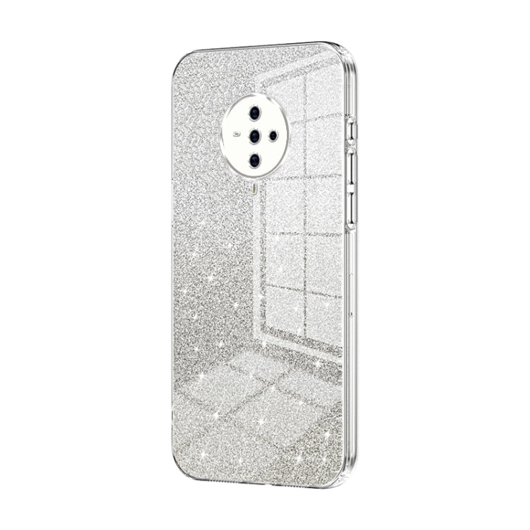Gradient Glitter Powder Electroplated Phone Case