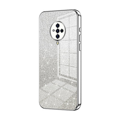 Gradient Glitter Powder Electroplated Phone Case