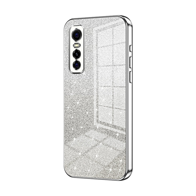 Gradient Glitter Powder Electroplated Phone Case, Series 12