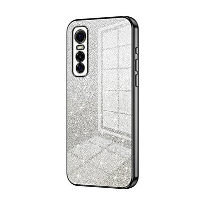 Gradient Glitter Powder Electroplated Phone Case, Series 12