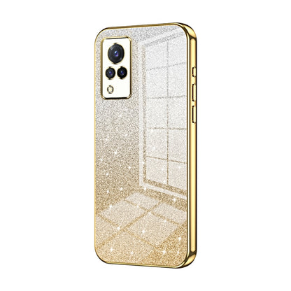 Gradient Glitter Powder Electroplated Phone Case, Series 14