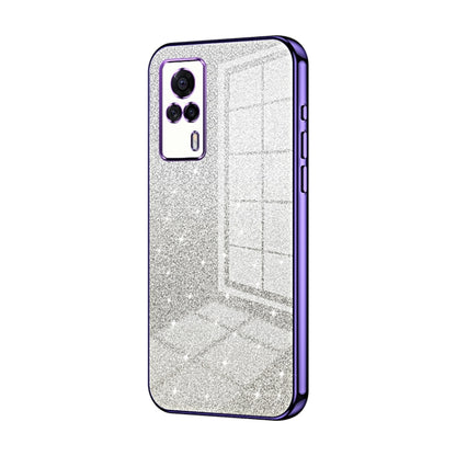 Gradient Glitter Powder Electroplated Phone Case, Series 20