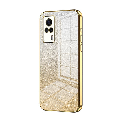 Gradient Glitter Powder Electroplated Phone Case, Series 20