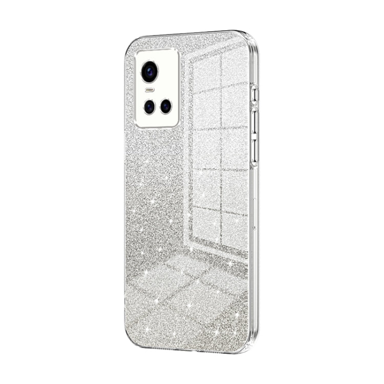 Gradient Glitter Powder Electroplated Phone Case