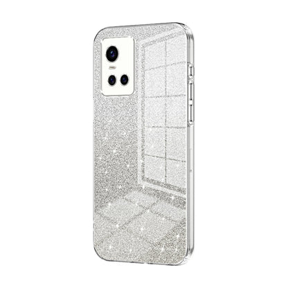 Gradient Glitter Powder Electroplated Phone Case