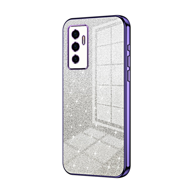 Gradient Glitter Powder Electroplated Phone Case, Series 6