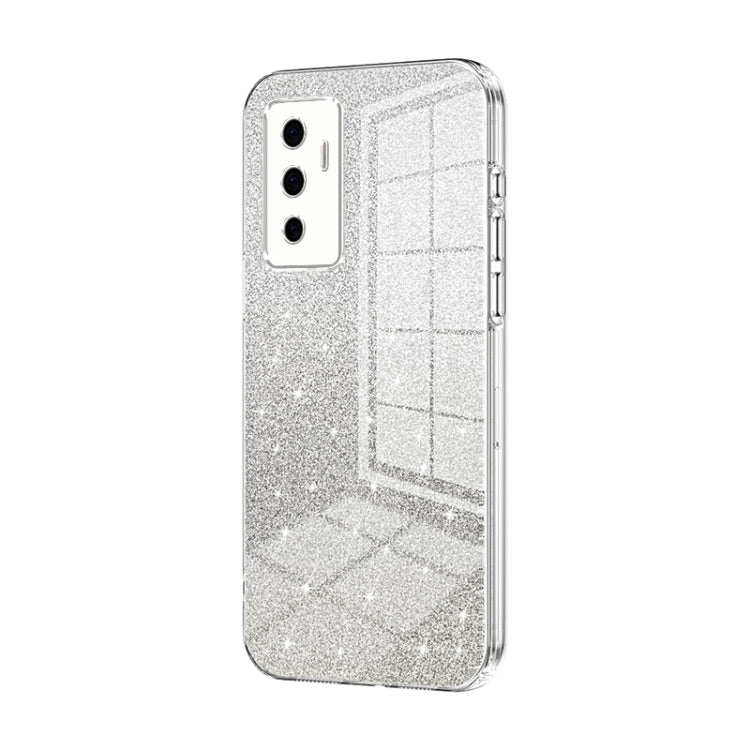 Gradient Glitter Powder Electroplated Phone Case