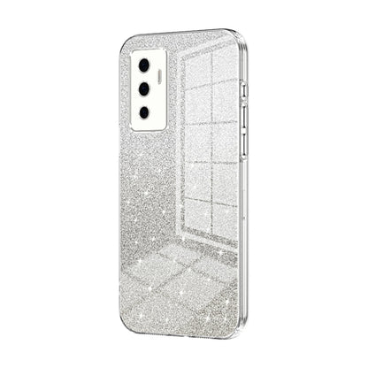 Gradient Glitter Powder Electroplated Phone Case