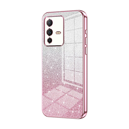 Gradient Glitter Powder Electroplated Phone Case