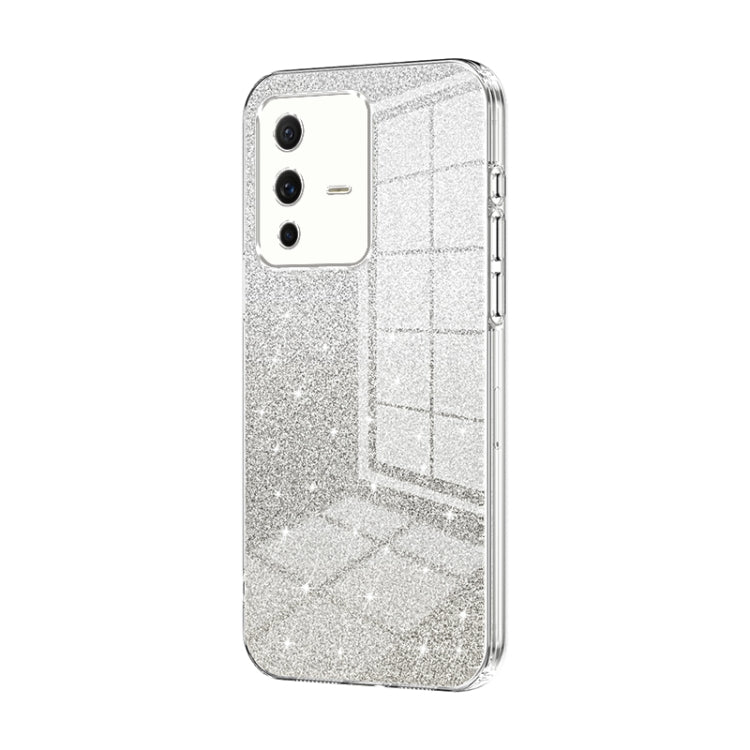 Gradient Glitter Powder Electroplated Phone Case
