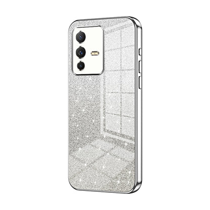 Gradient Glitter Powder Electroplated Phone Case