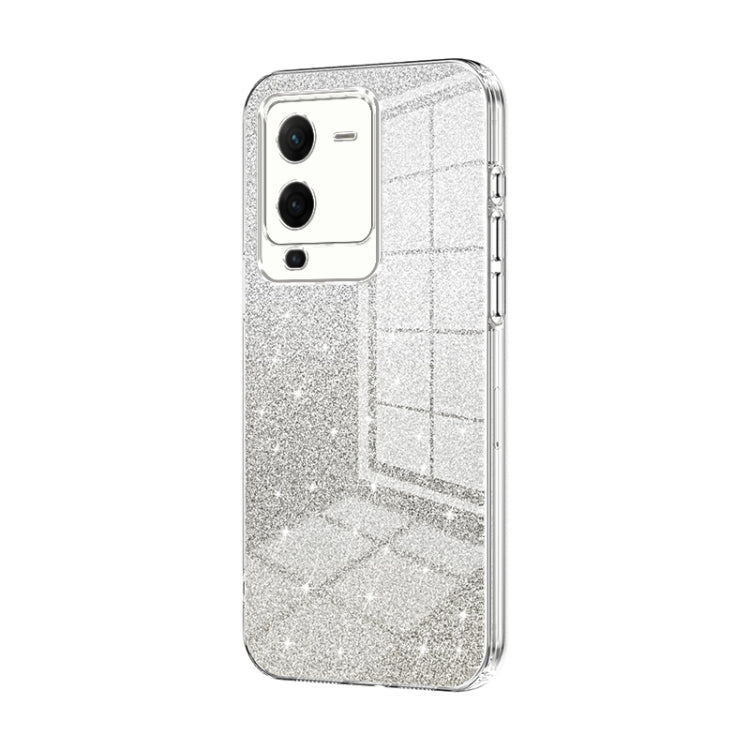Gradient Glitter Powder Electroplated Phone Case