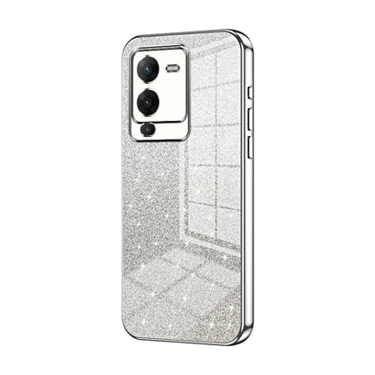 Gradient Glitter Powder Electroplated Phone Case