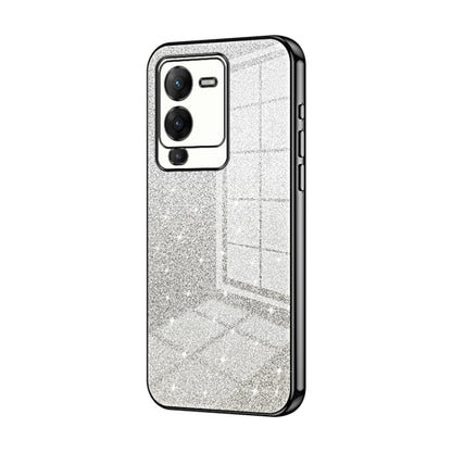 Gradient Glitter Powder Electroplated Phone Case, Series 5