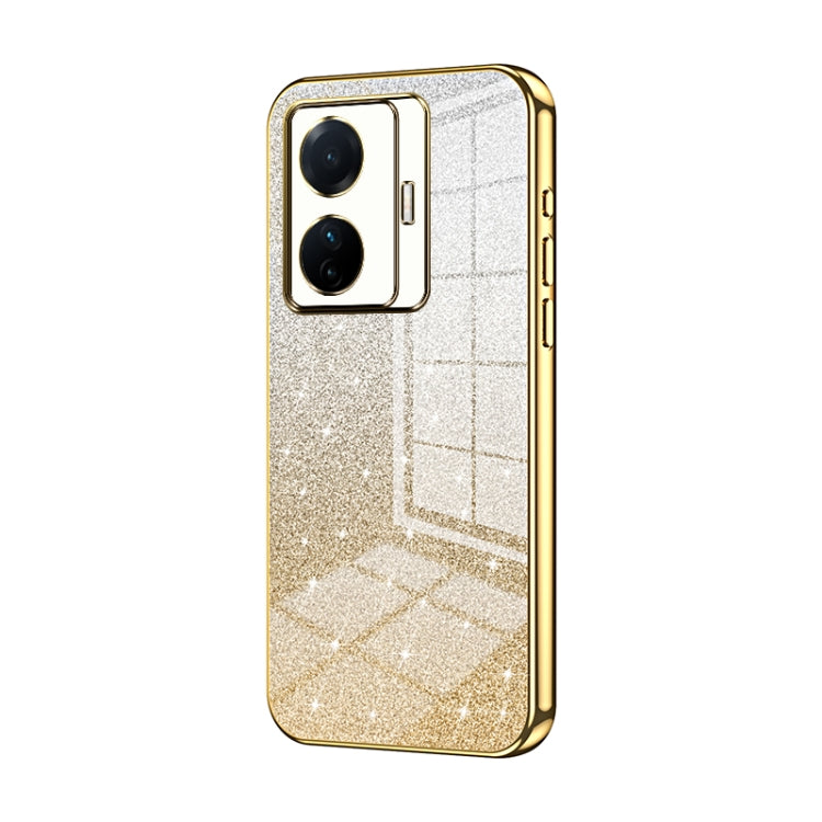 Gradient Glitter Powder Electroplated Phone Case