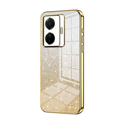 Gradient Glitter Powder Electroplated Phone Case