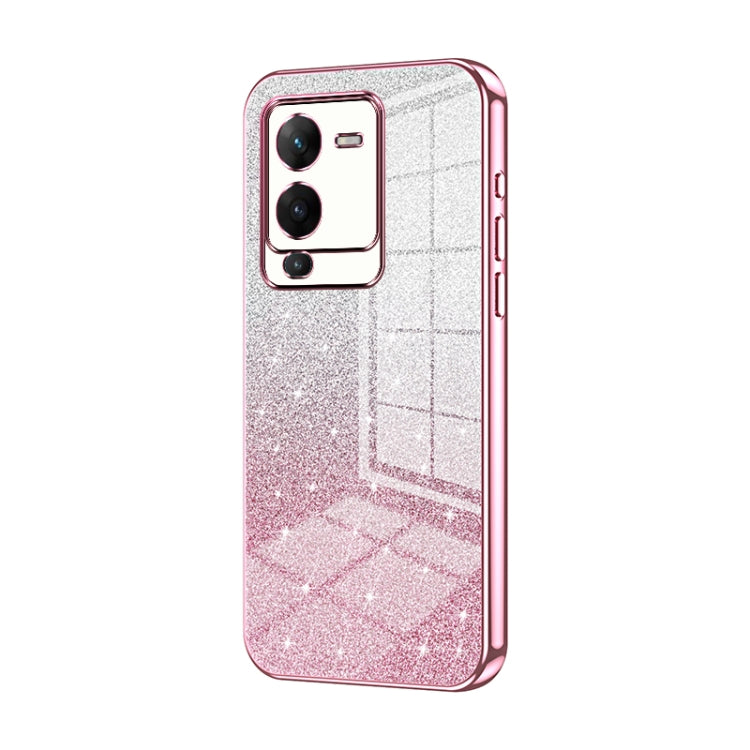 Gradient Glitter Powder Electroplated Phone Case, Series 15