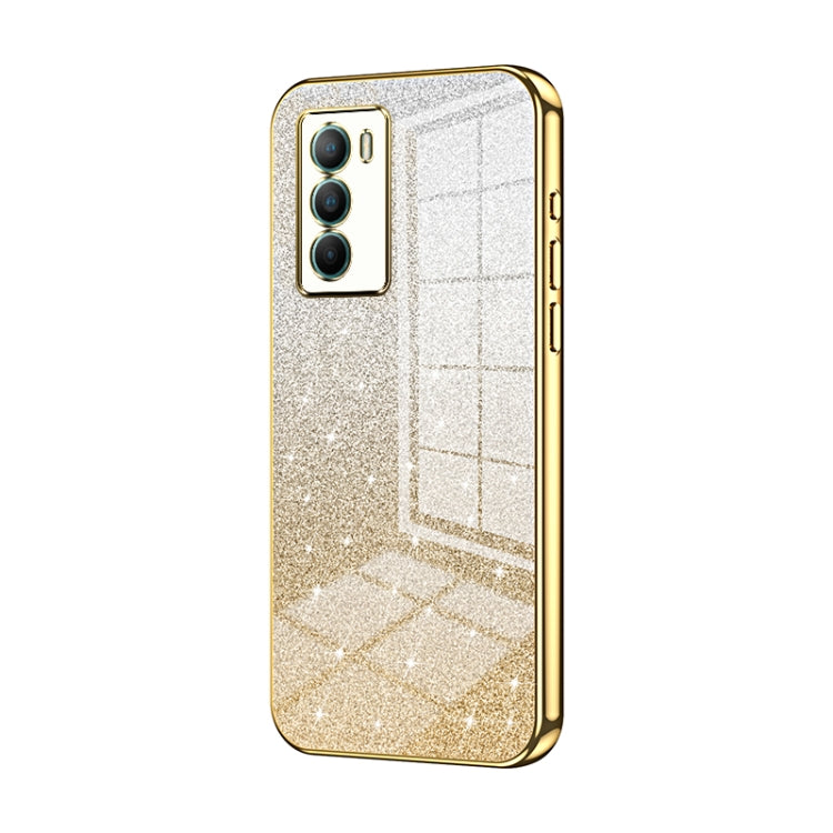 Gradient Glitter Powder Electroplated Phone Case, Series 18