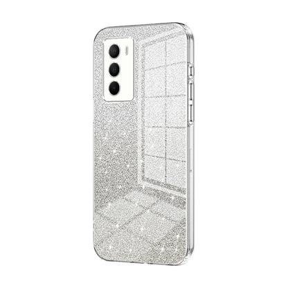 Gradient Glitter Powder Electroplated Phone Case