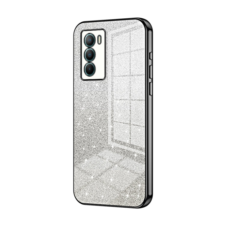 Gradient Glitter Powder Electroplated Phone Case, Series 18