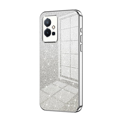 Gradient Glitter Powder Electroplated Phone Case