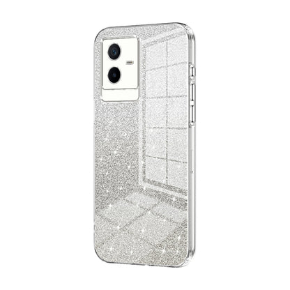 Gradient Glitter Powder Electroplated Phone Case