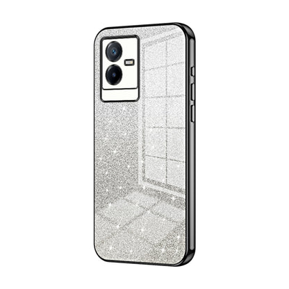 Gradient Glitter Powder Electroplated Phone Case, Series 7