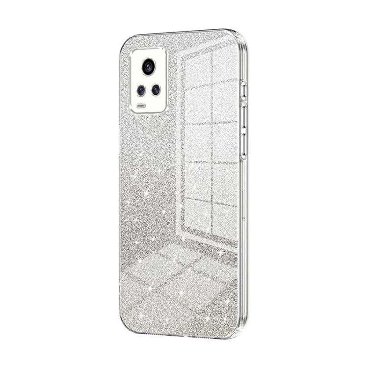 Gradient Glitter Powder Electroplated Phone Case