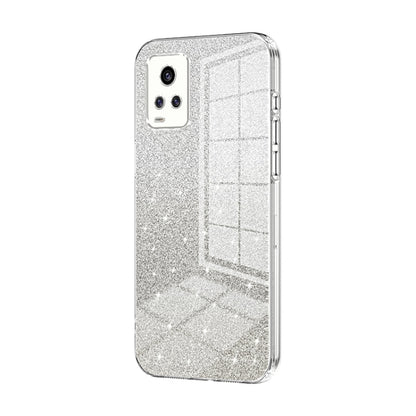 Gradient Glitter Powder Electroplated Phone Case