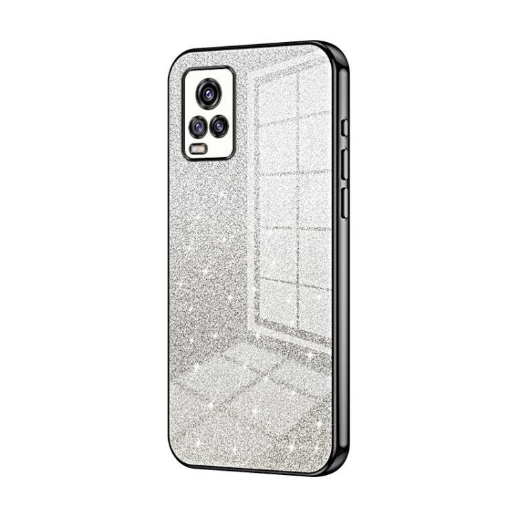 Gradient Glitter Powder Electroplated Phone Case, Series 19