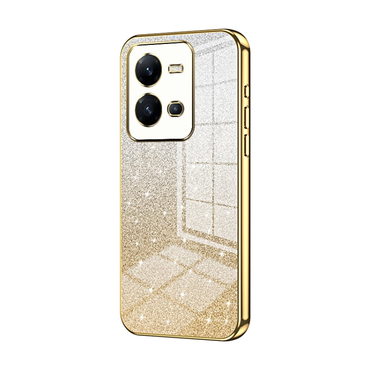 Gradient Glitter Powder Electroplated Phone Case, Series 17