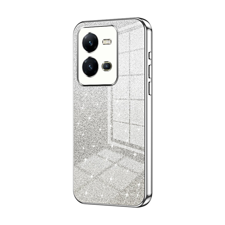 Gradient Glitter Powder Electroplated Phone Case, Series 17