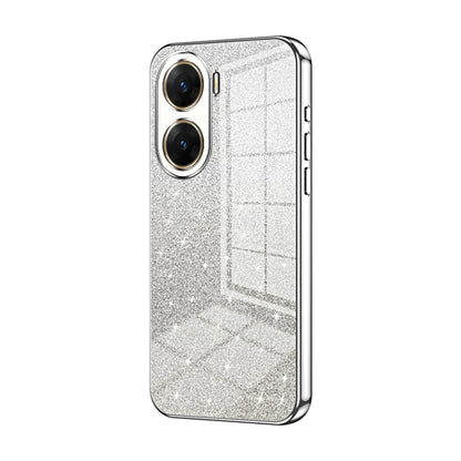 Gradient Glitter Powder Electroplated Phone Case