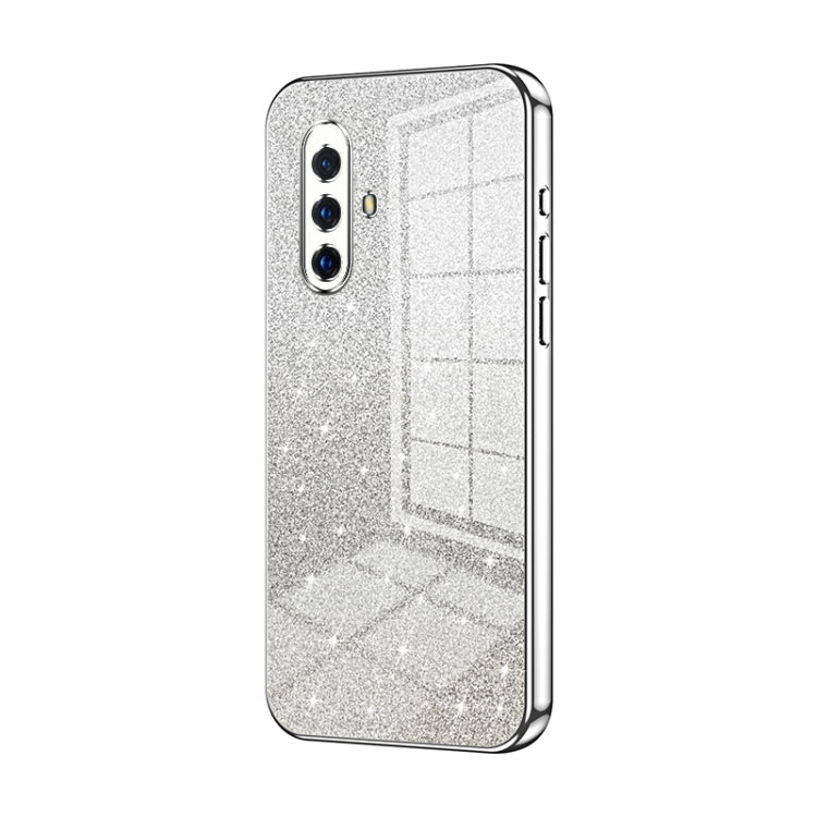 Gradient Glitter Powder Electroplated Phone Case